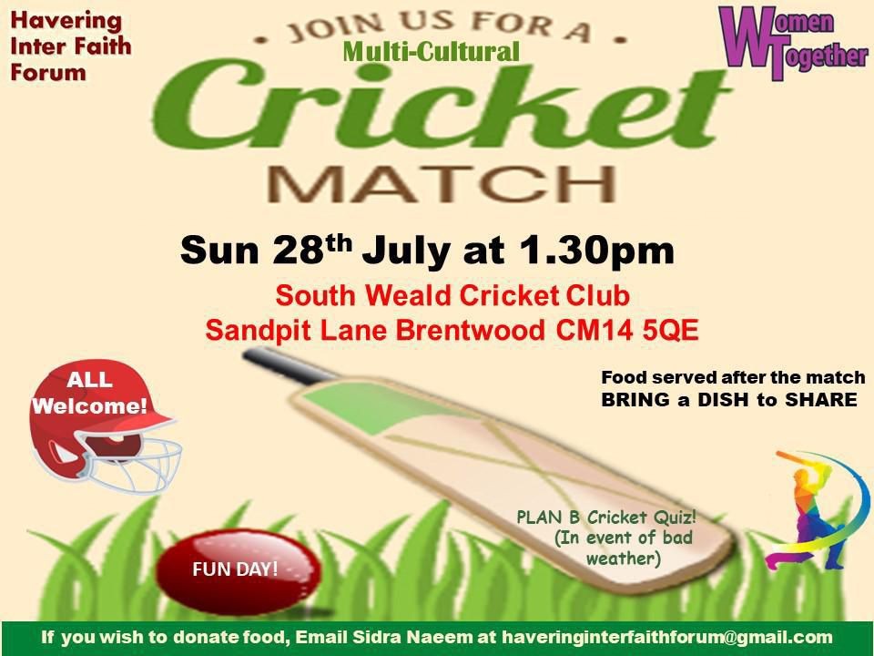 28th July cricket match Poster